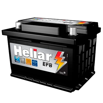 Bateria Heliar EFB 60Ah